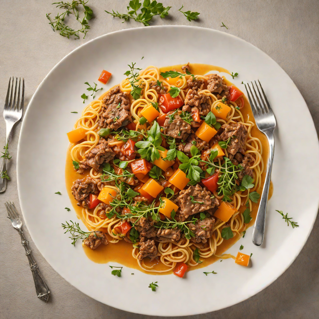 Slow-Cooked Emu Ragu with Bush Tomato and Native Thyme