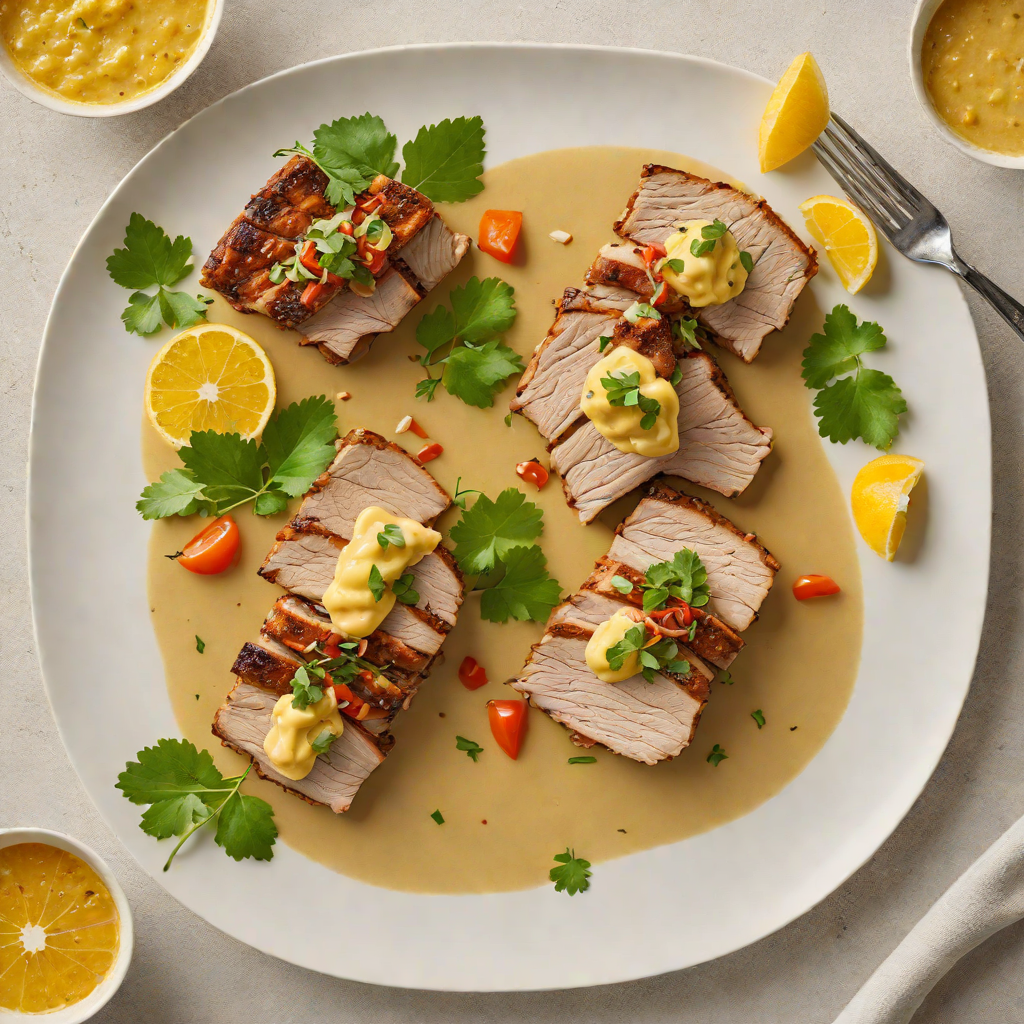 Slow-Cooked Pork with Citrus Mojo Sauce