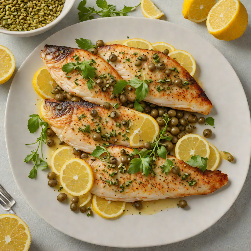 Pan-Fried Tilapia with Lemon Butter and Capers