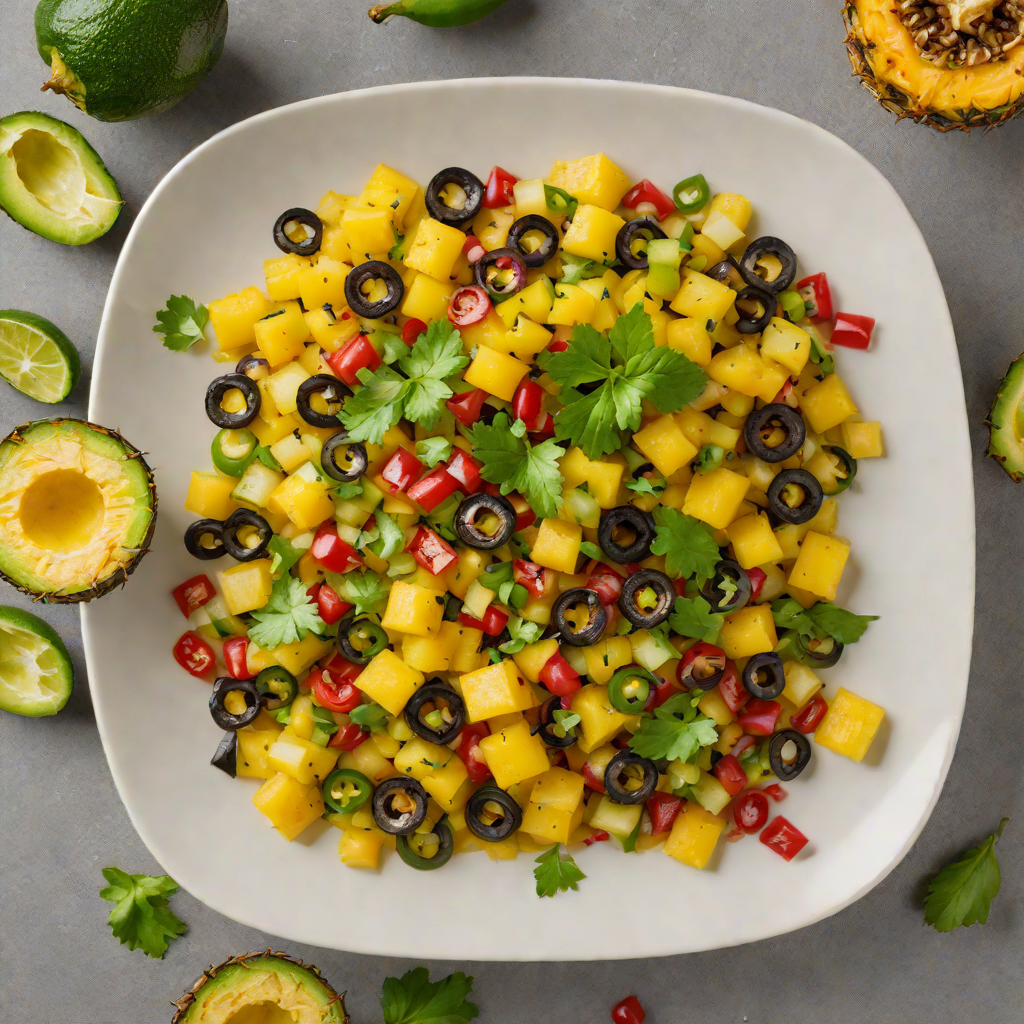 Charred Jalapeño and Pineapple Mezcal Salsa