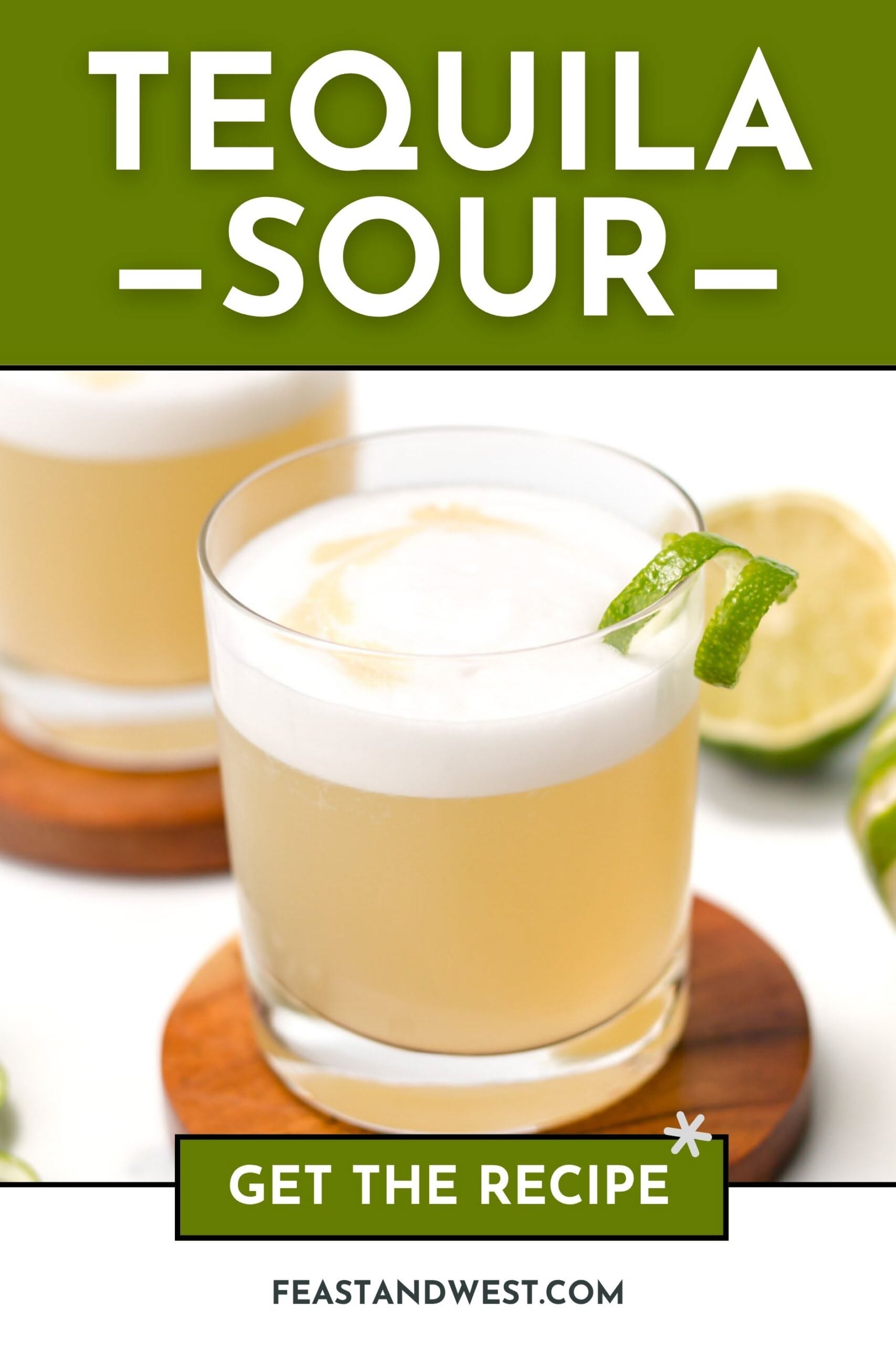 Honey-Lime Tequila Sour