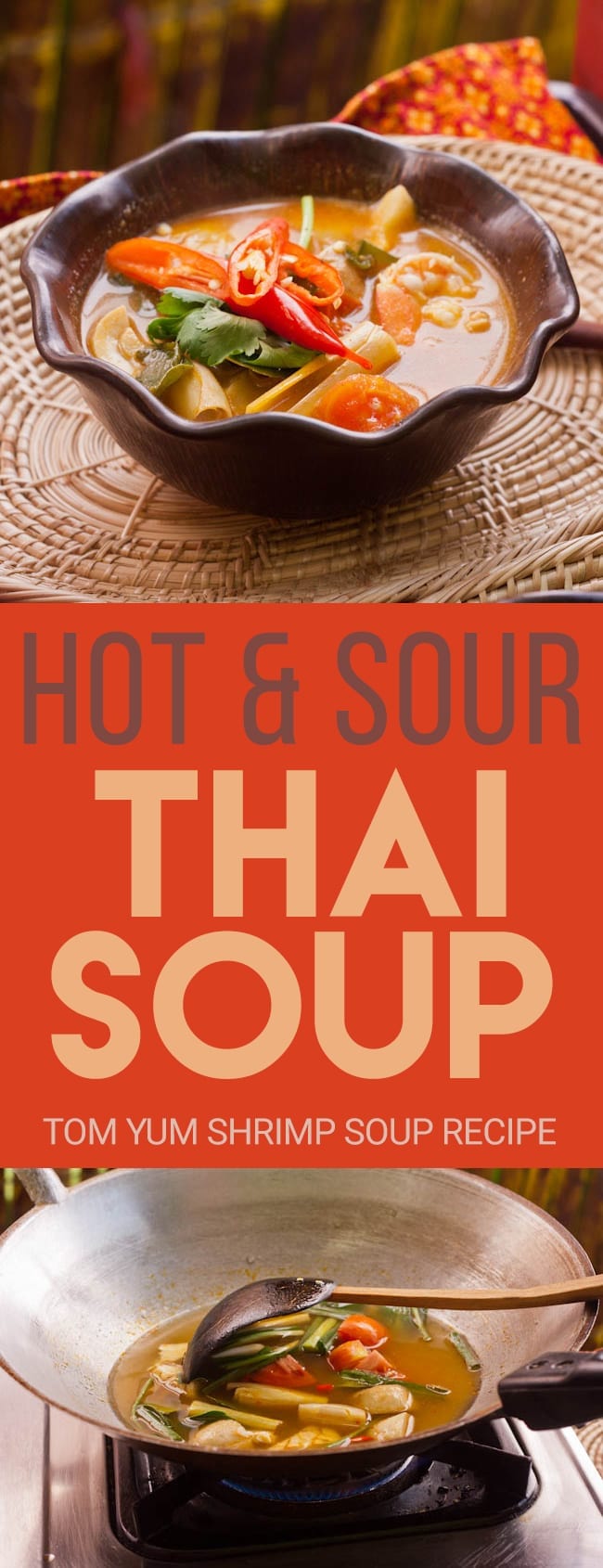 Thai-Inspired Tom Yum Soup with Shrimp