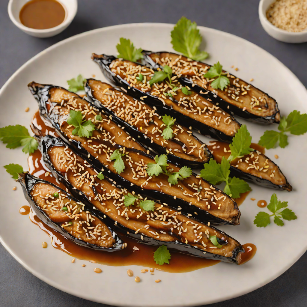 Soy-Glazed Miso Eggplant with Toasted Sesame