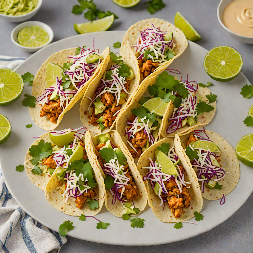 Lakefish Tacos with Cilantro-Lime Slaw and Chipotle Aioli