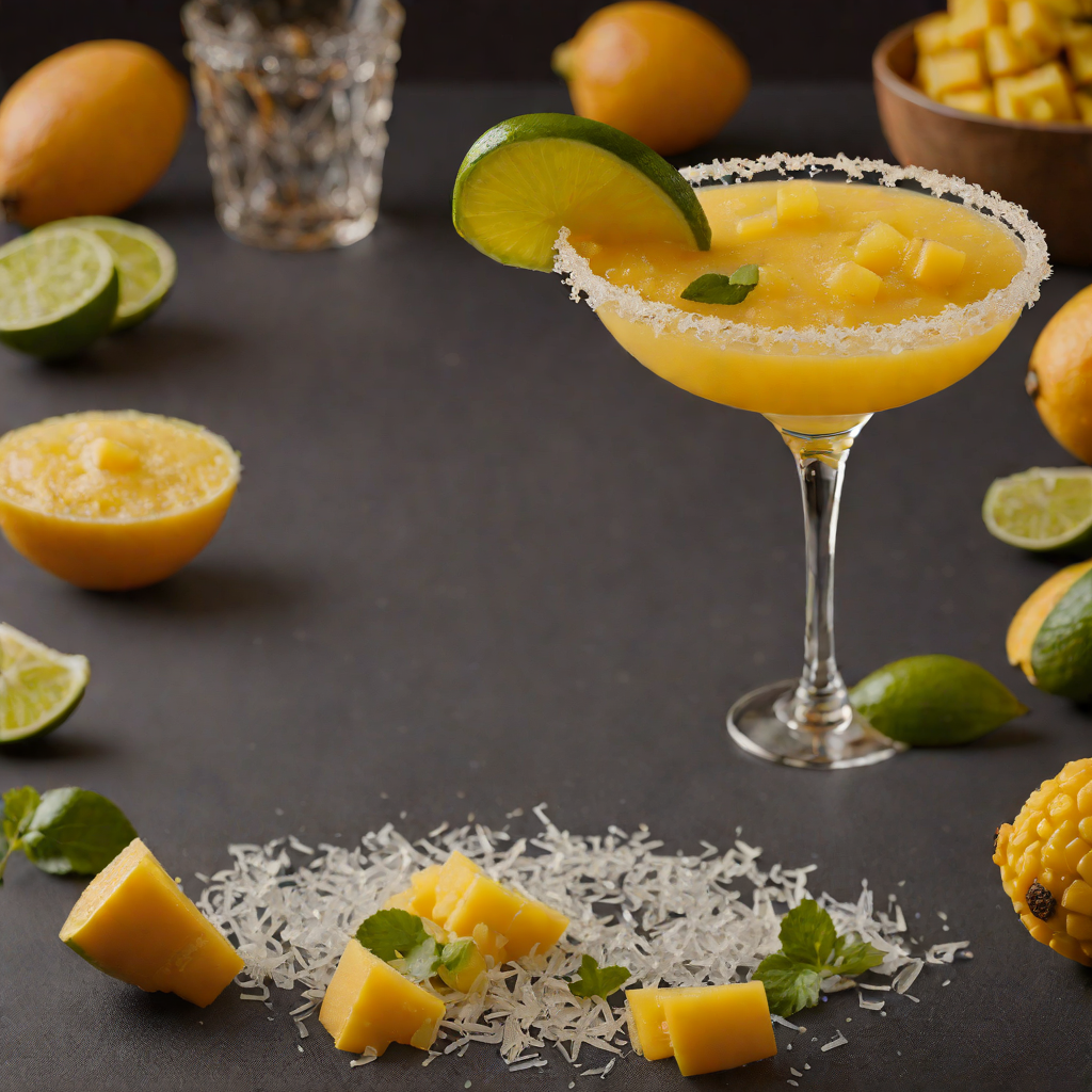 Frozen Mango Tequila Margarita