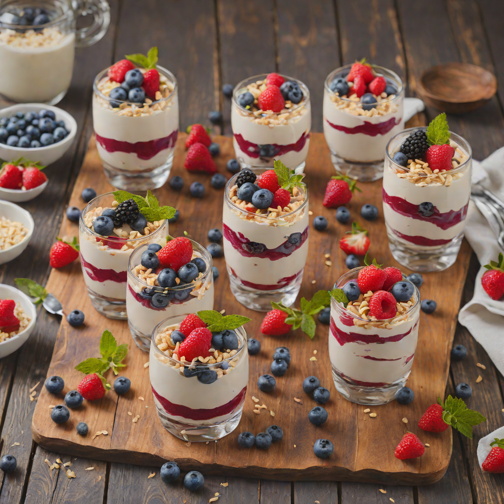 No-Bake berry Cheesecake Parfaits