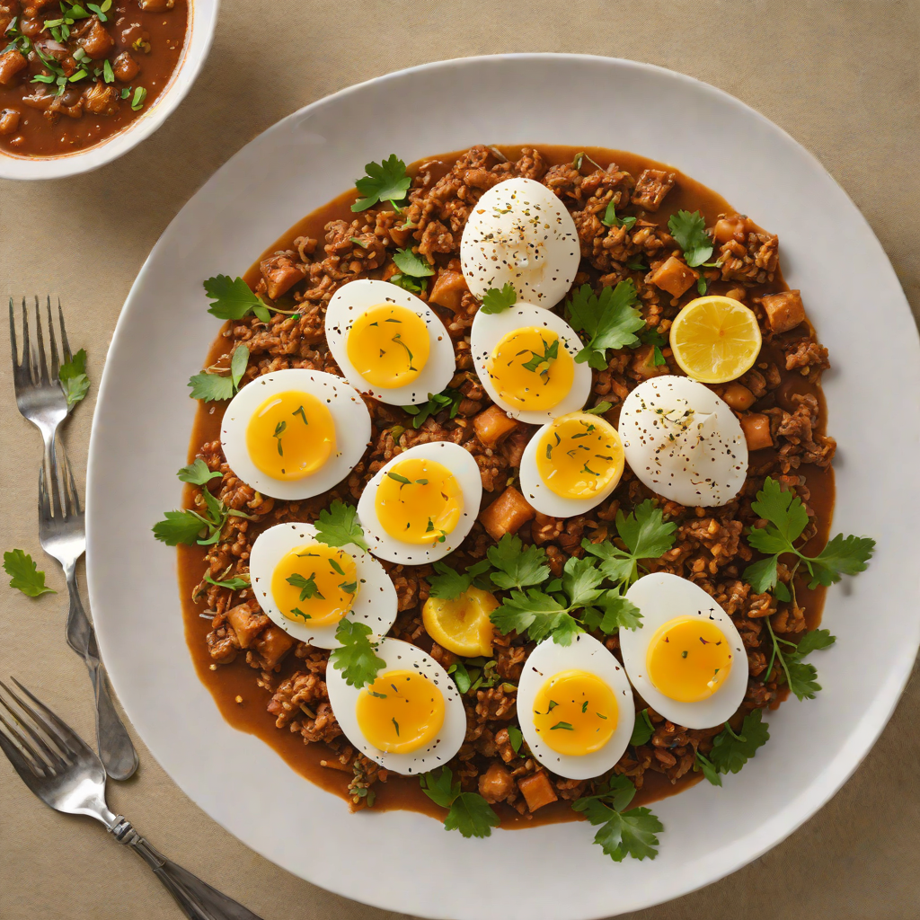 Slow-Cooked Ethiopian Doro Wat with Hard-Boiled Eggs