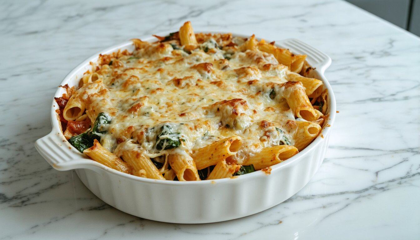Carrot-Infused Cheesy Pasta with Hidden Spinach