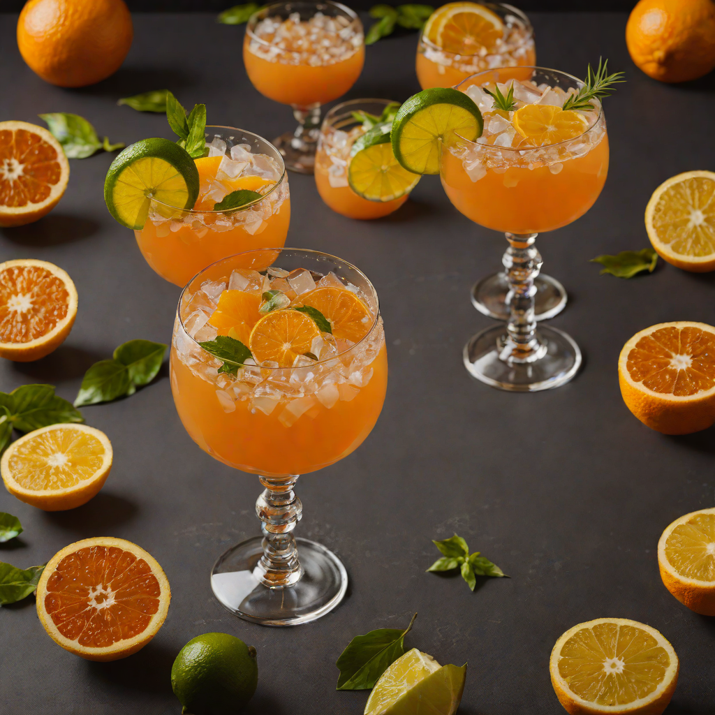 Citrus-Spiced Rum Punch with Tropical Bitters