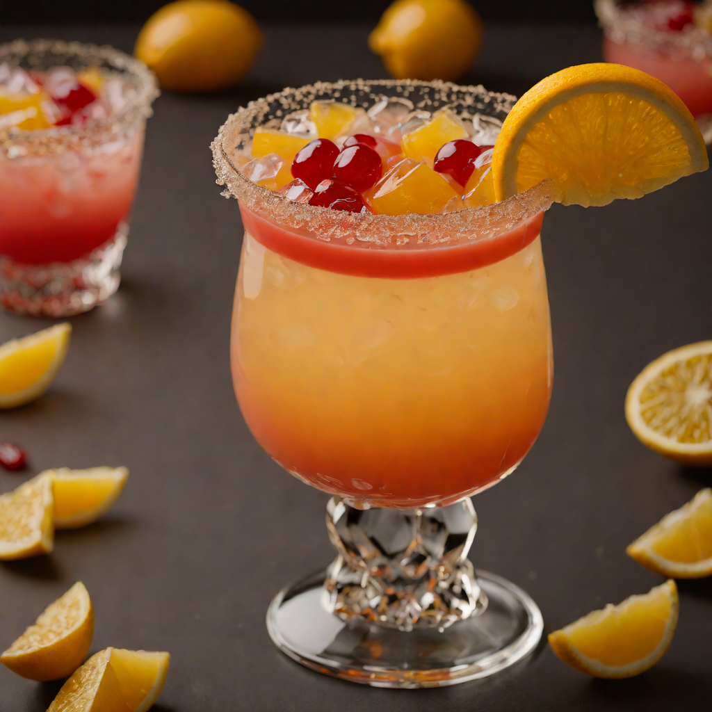 Ginger-Spiced Tequila Sunrise Twist