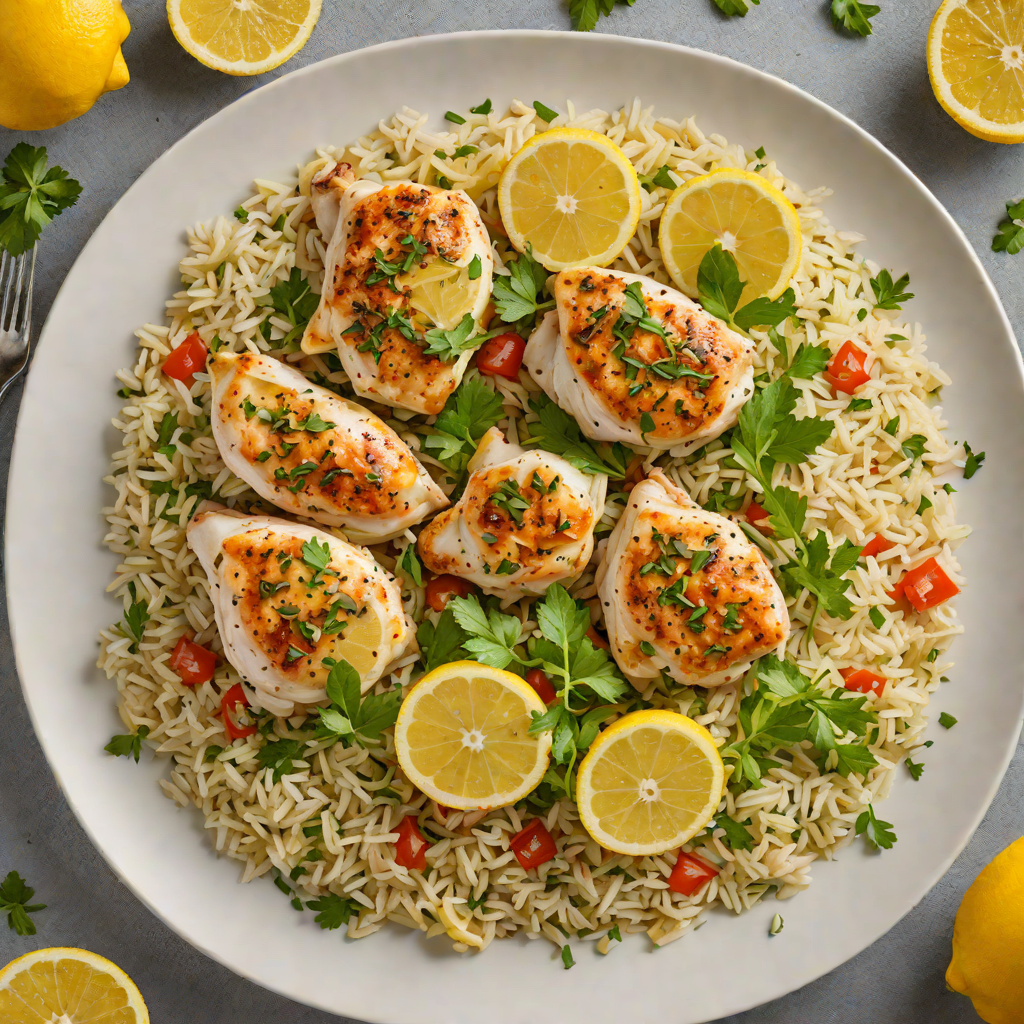 No-Fuss One-Pot Lemon Herb Chicken and Rice