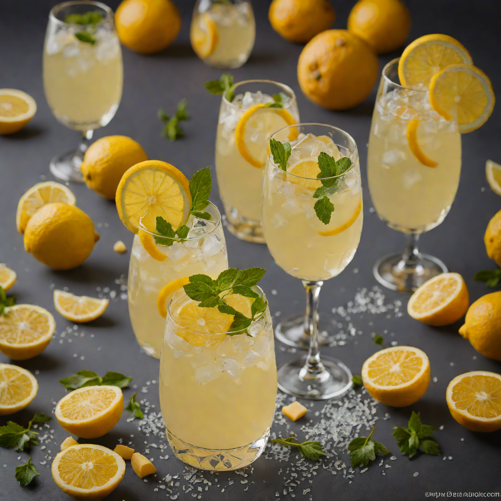 Citrus-Infused Sparkling Ginger Lemonade