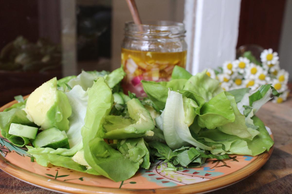 Avocado & Lemon Salad