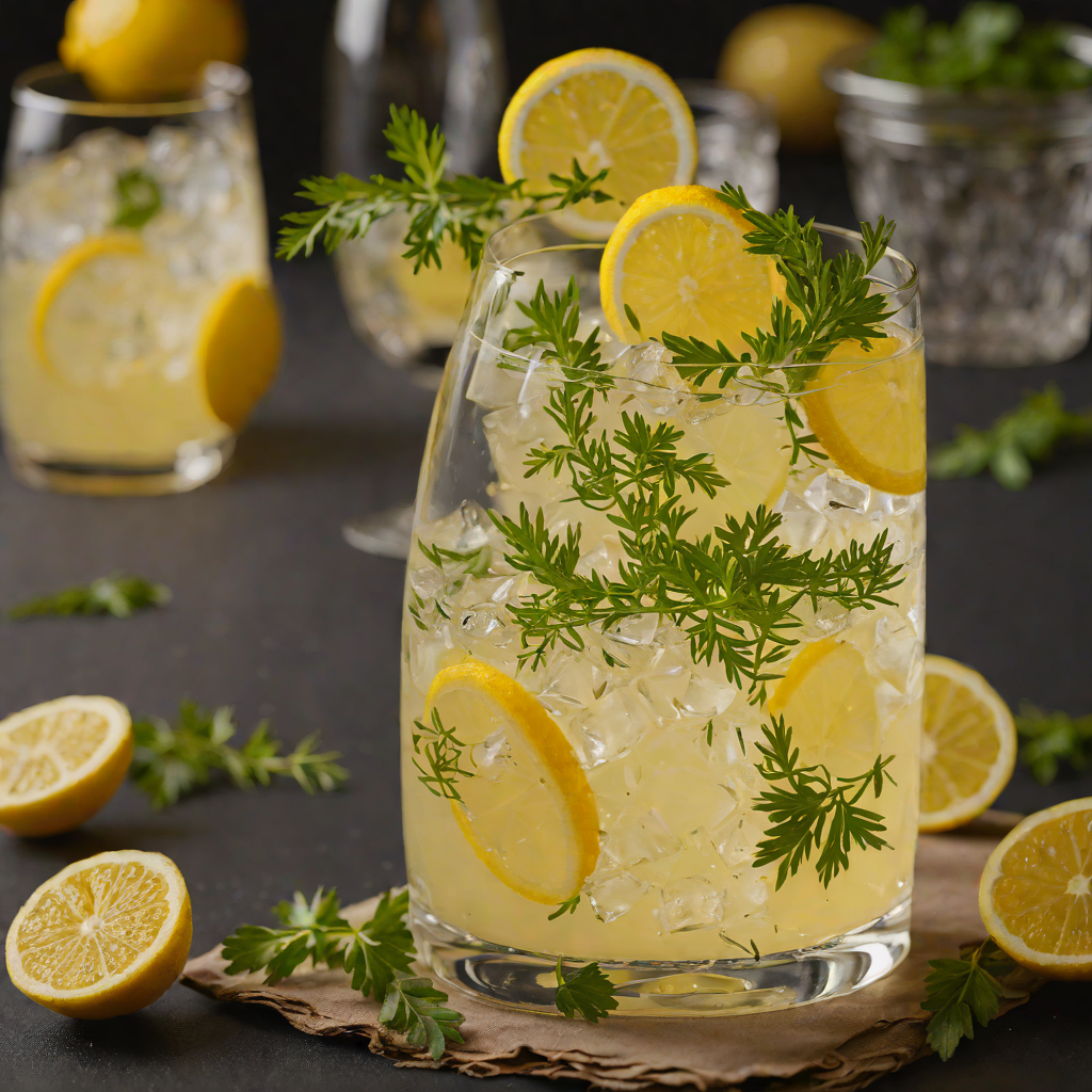 House-Made Vodka Lemonade with Fresh Herbs