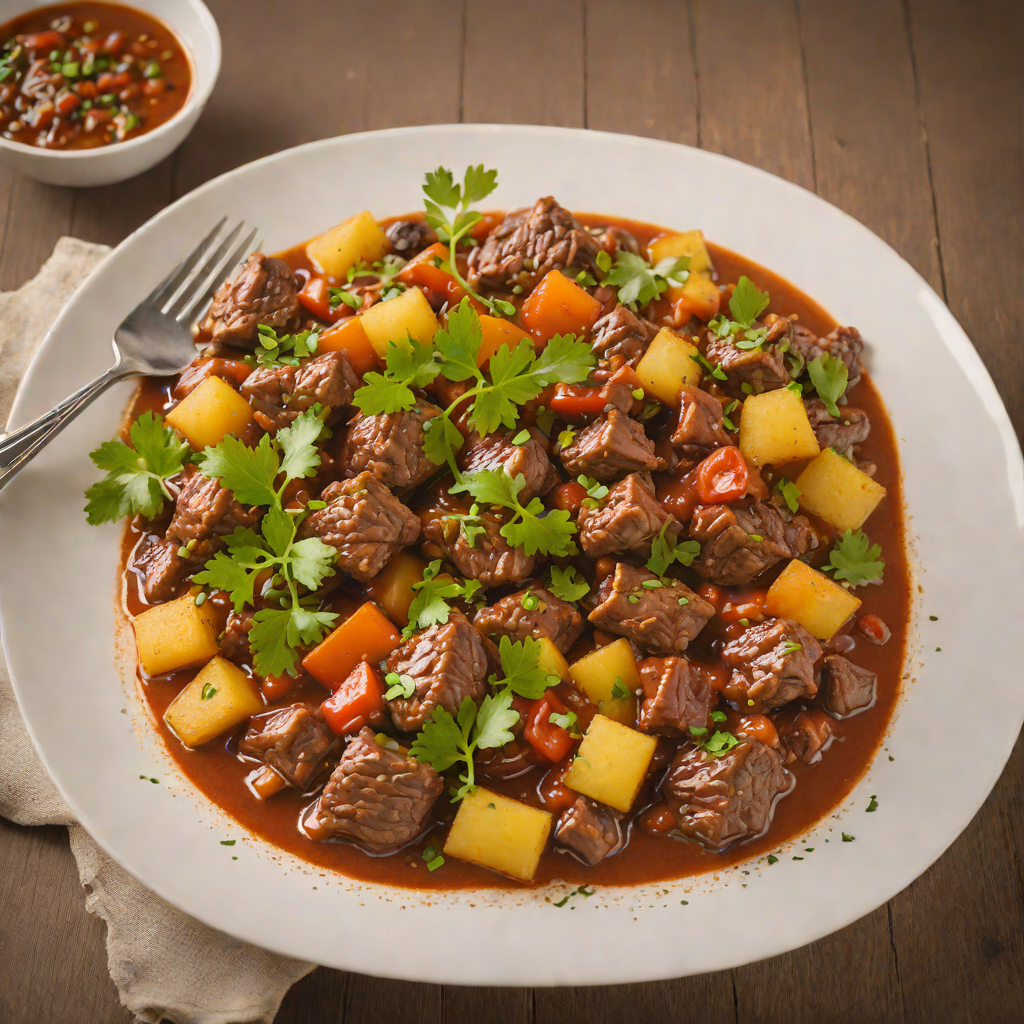 Spicy Dominican-Style Beef Stew