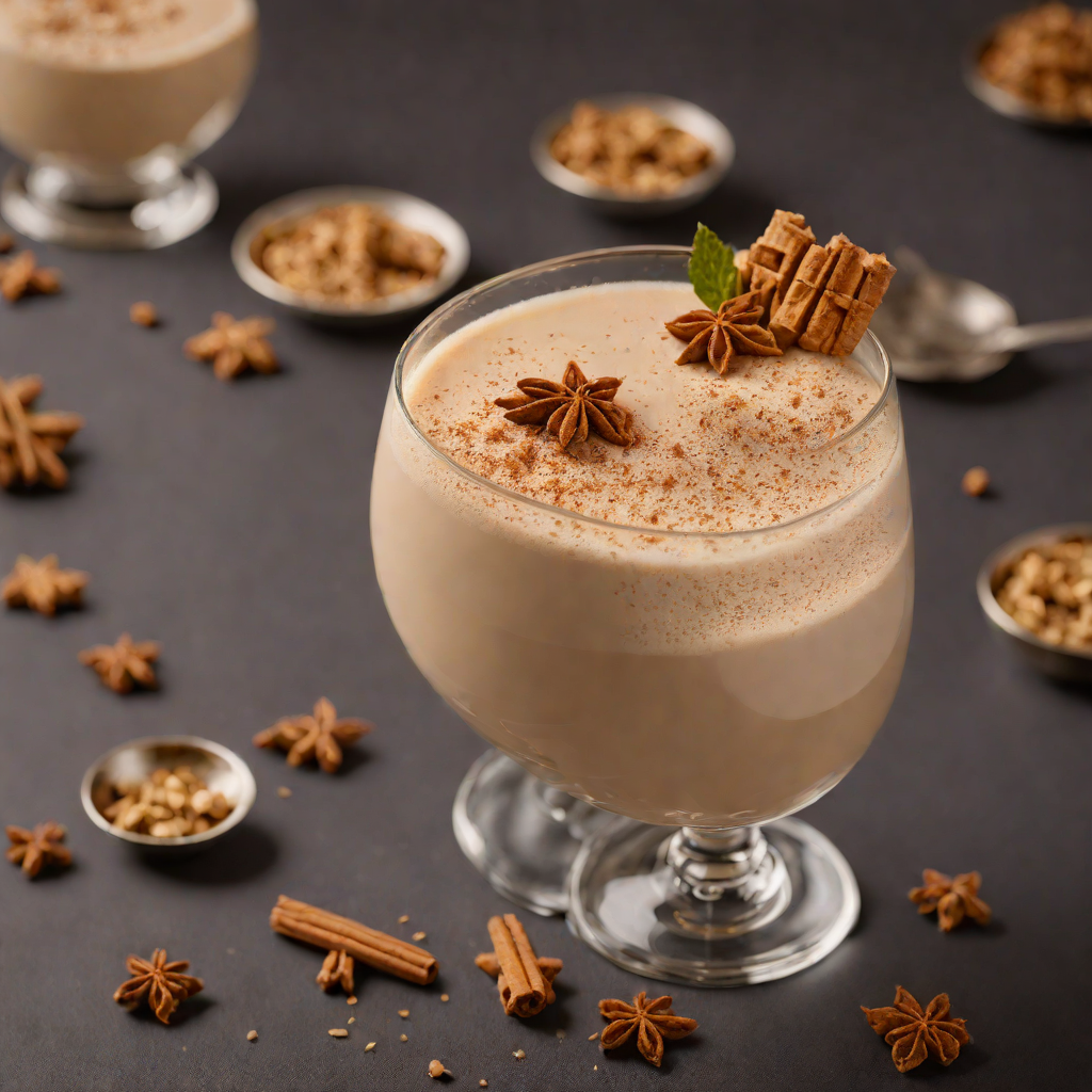 Ginger-Infused Spiced Chai Latte