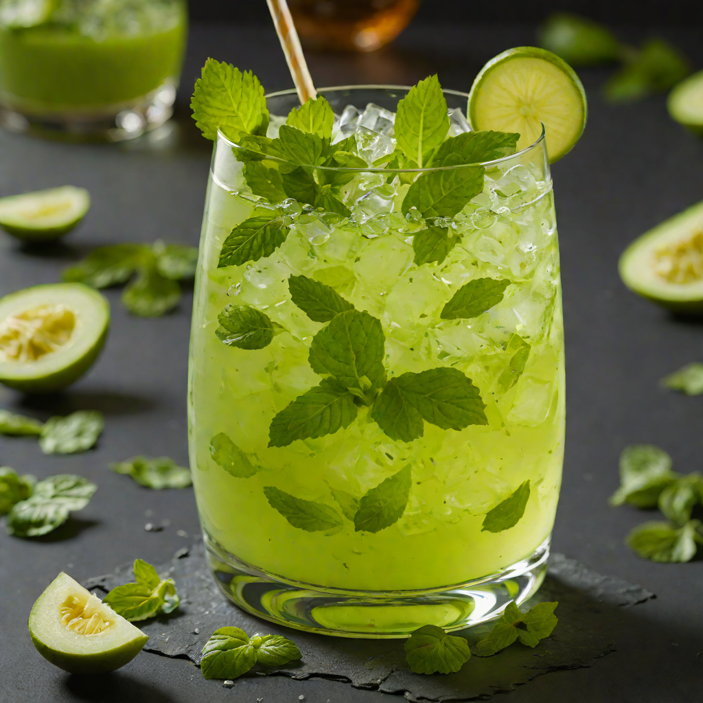 Green Witch Elixir with Honeydew and Basil
