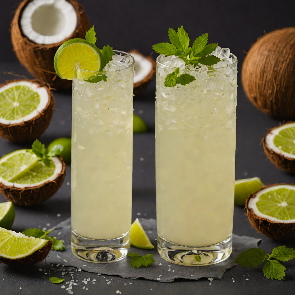 Coconut-Lime Caribbean Fizz