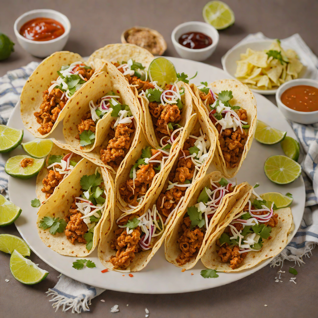 Spicy Dominican-Style Chicharrón Tacos
