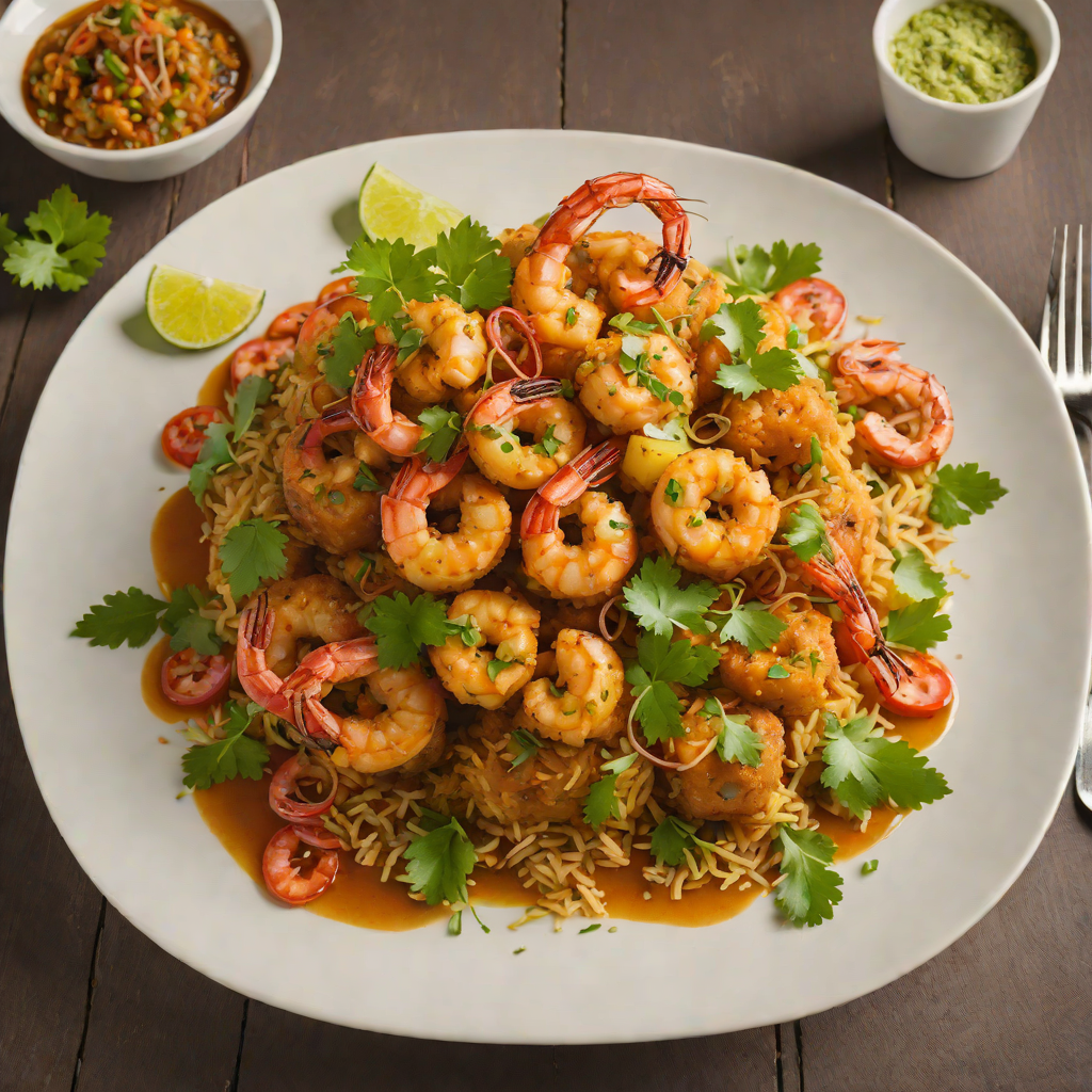 Caribbean-Inspired Mofongo with Garlic Shrimp