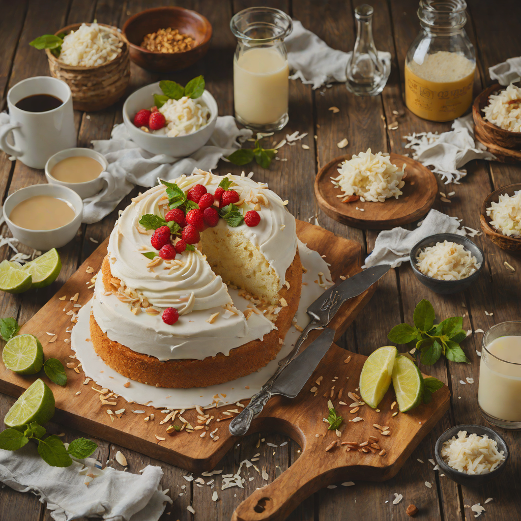 Coconut Rum-Infused Tres Leches Cake