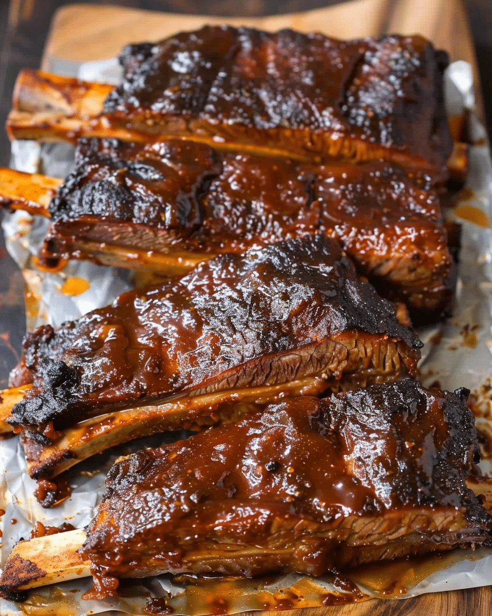 Oven-Baked BBQ Beef Short Ribs with Spiced Rub