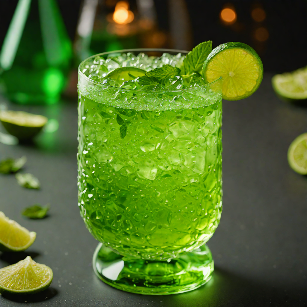 Sparkling Green Herb Fizz