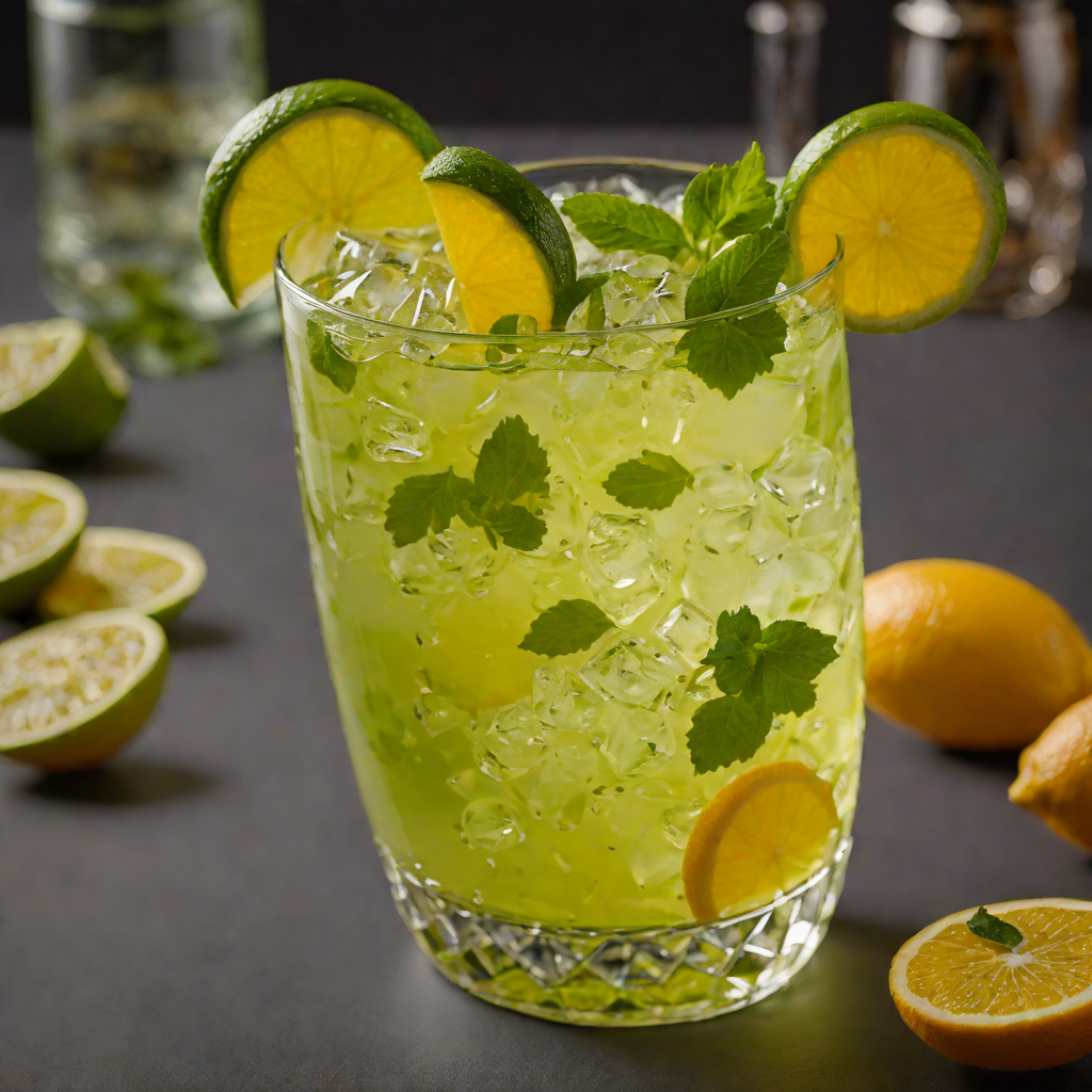 Shaken Jade Citrus Elixir