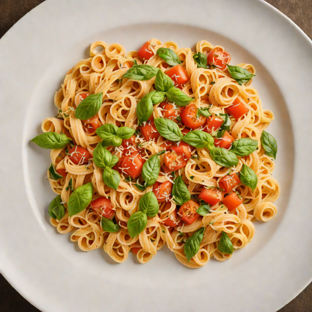 Creamy Tomato and Basil Pasta