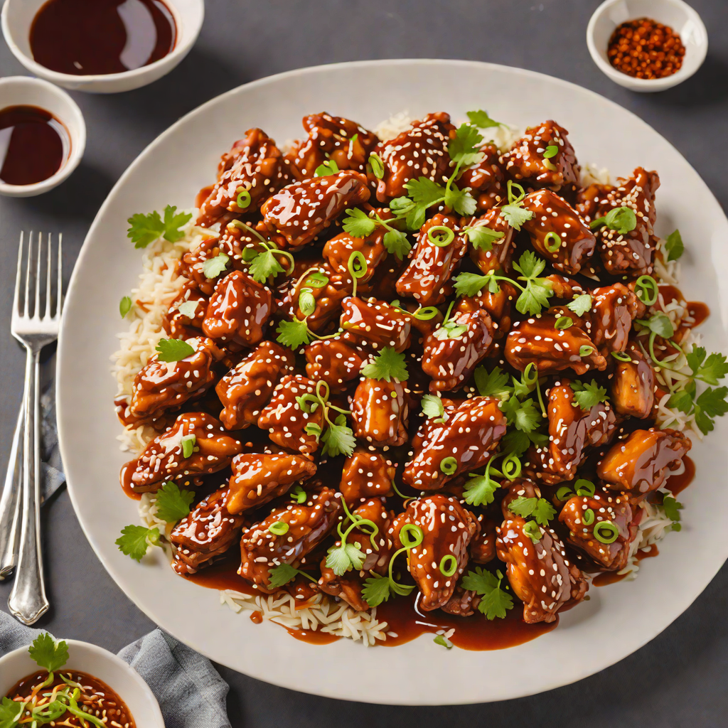 Spicy Stir-Fried Korean Chicken with Gochujang Glaze