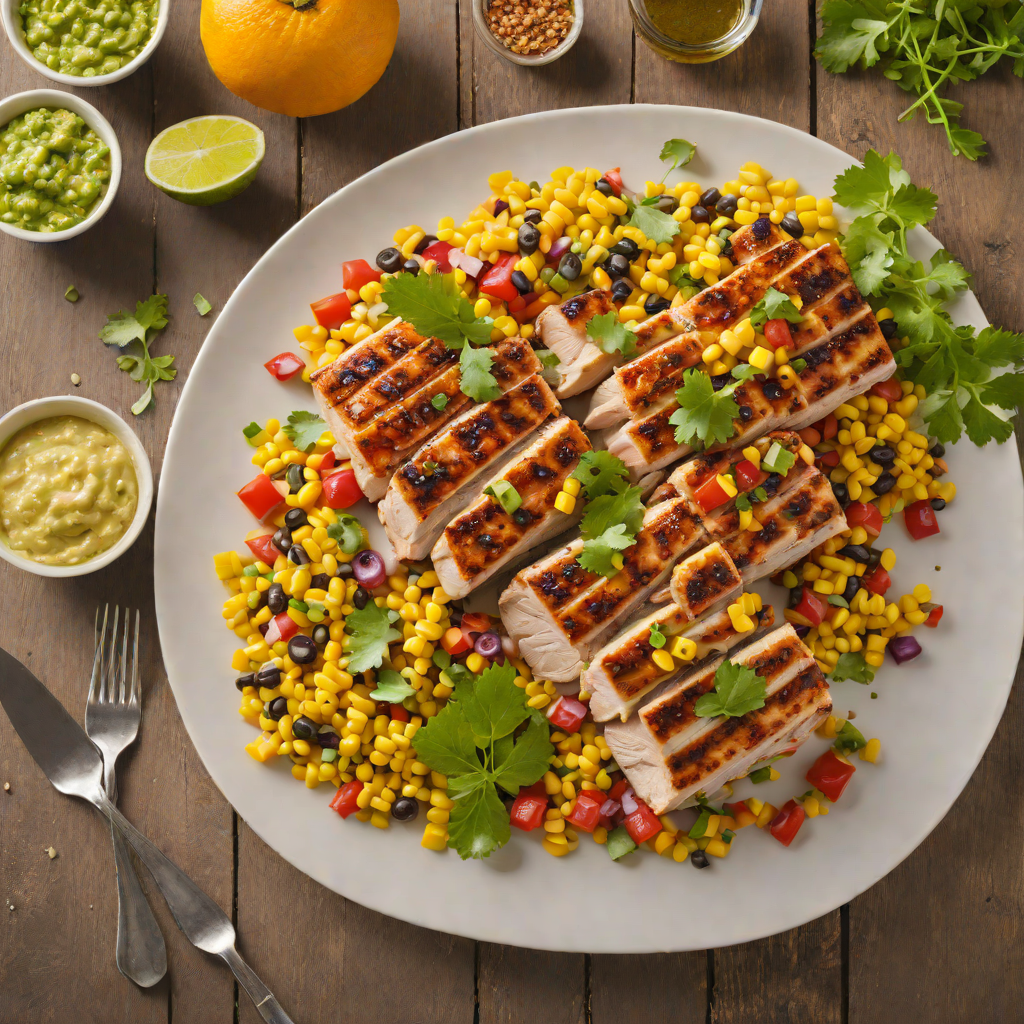 Citrus-Marinated Grilled Chicken with Southwest Corn Salsa