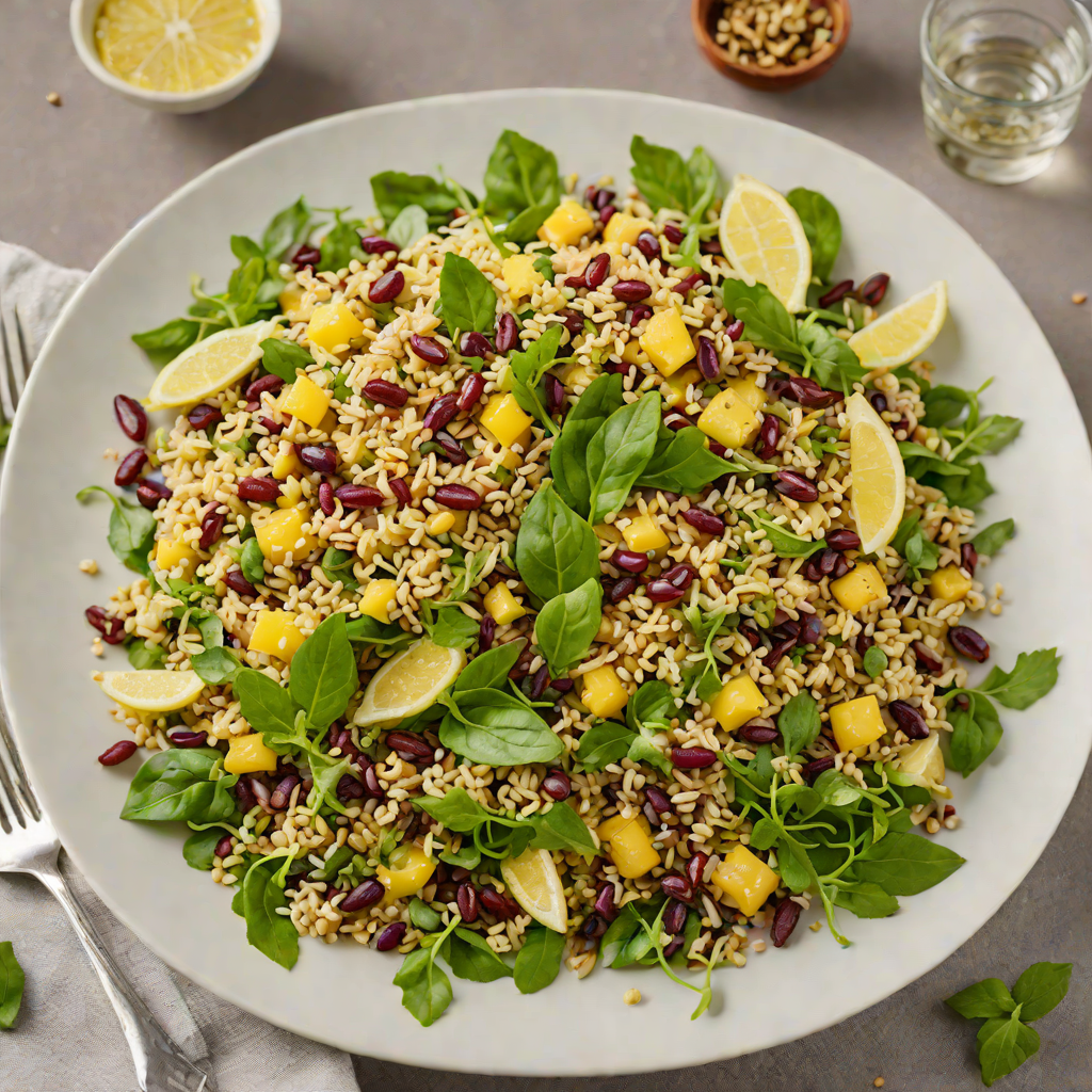 Wild Wattleseed and Lemon Myrtle Quinoa Salad