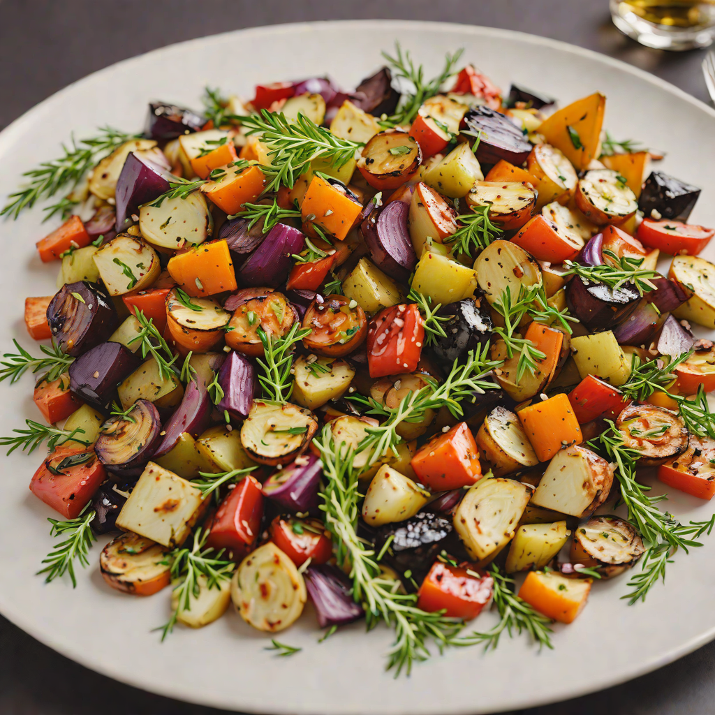 Oven-Roasted Vegetable Medley with Garlic and Thyme