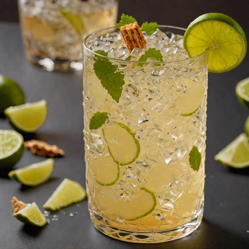 Tequila and Ginger Shrub Collins