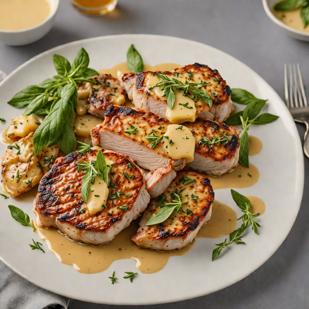 Pan-Seared Pork Chops with Garlic Sage Butter