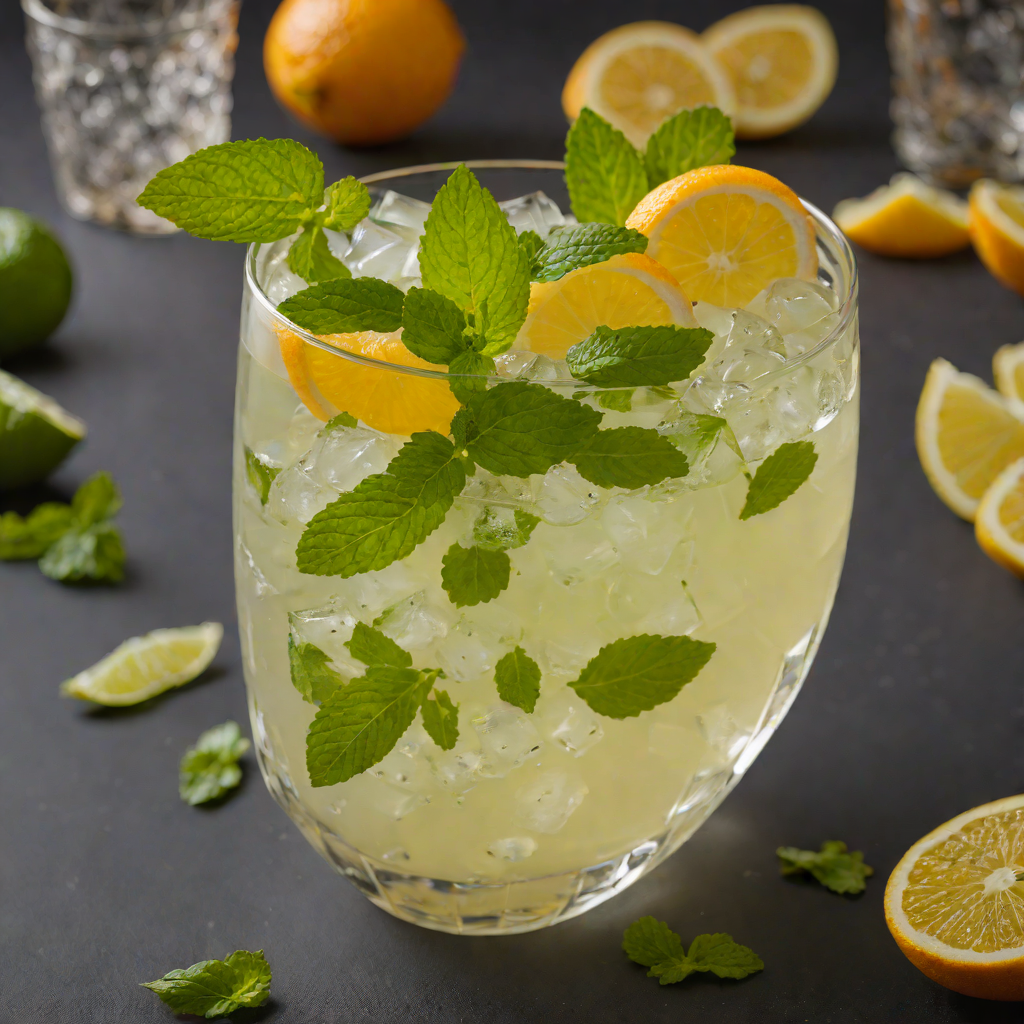 Citrus-Mint Gin Smash
