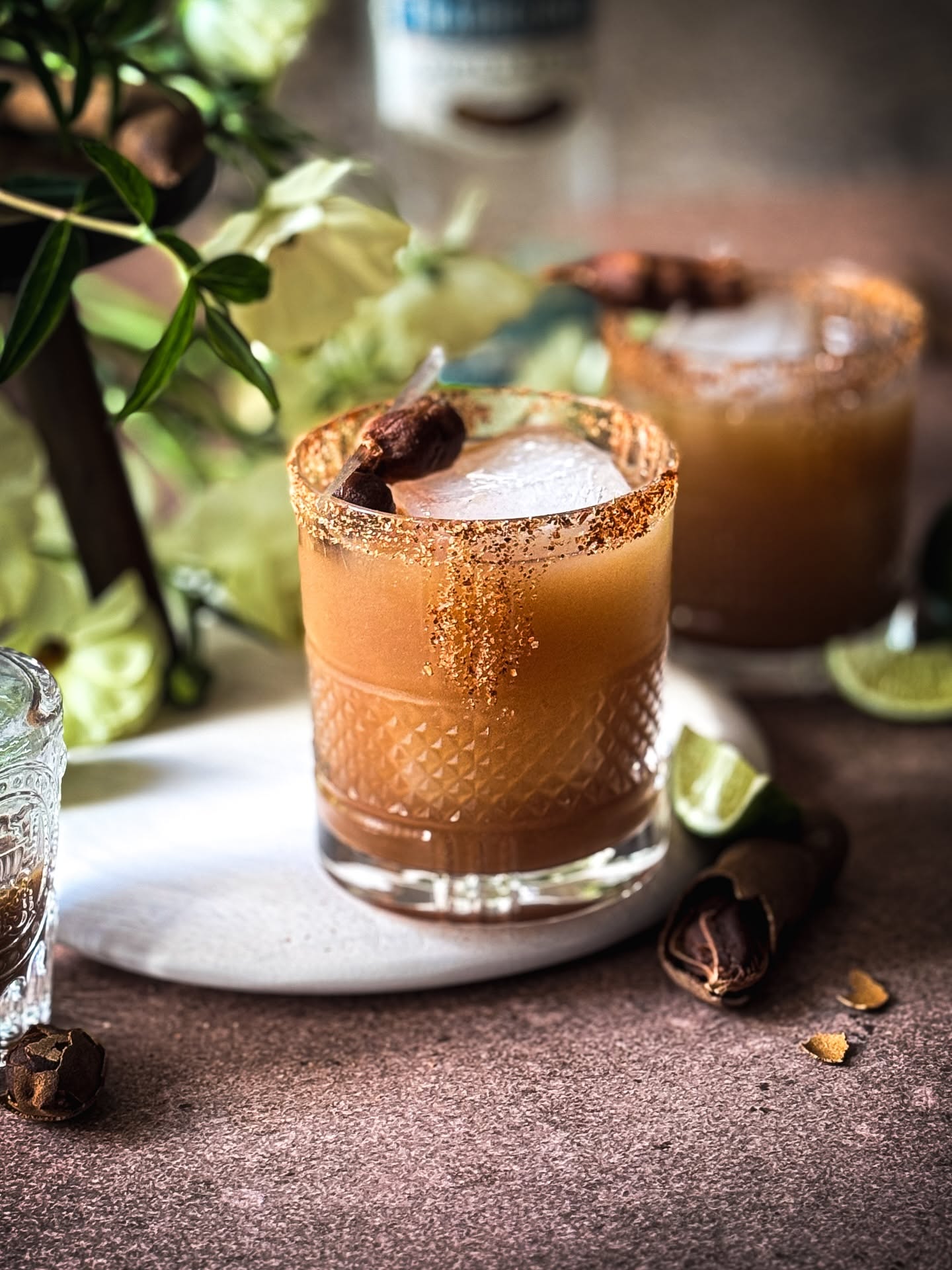 Tamarind-Infused Tequila Old Fashioned