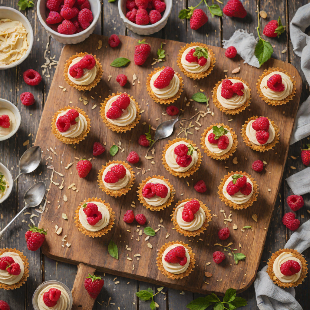 No-Bake Raspberry Cheesecake Cups with Almond Crust