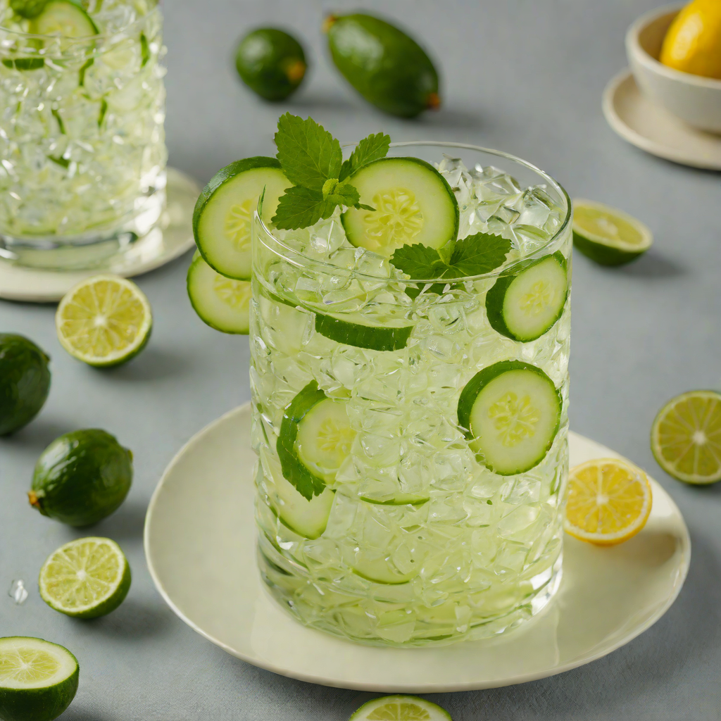 Cucumber Lemongrass Vodka Collins