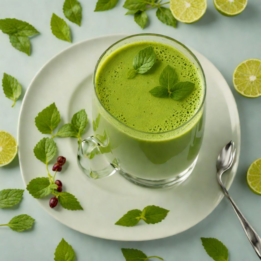 Herbal Matcha Mint Cooler