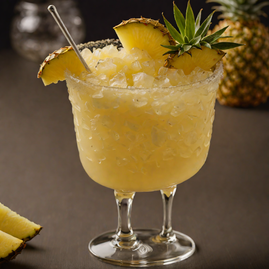 Rum Pineapple Frozen Swirl