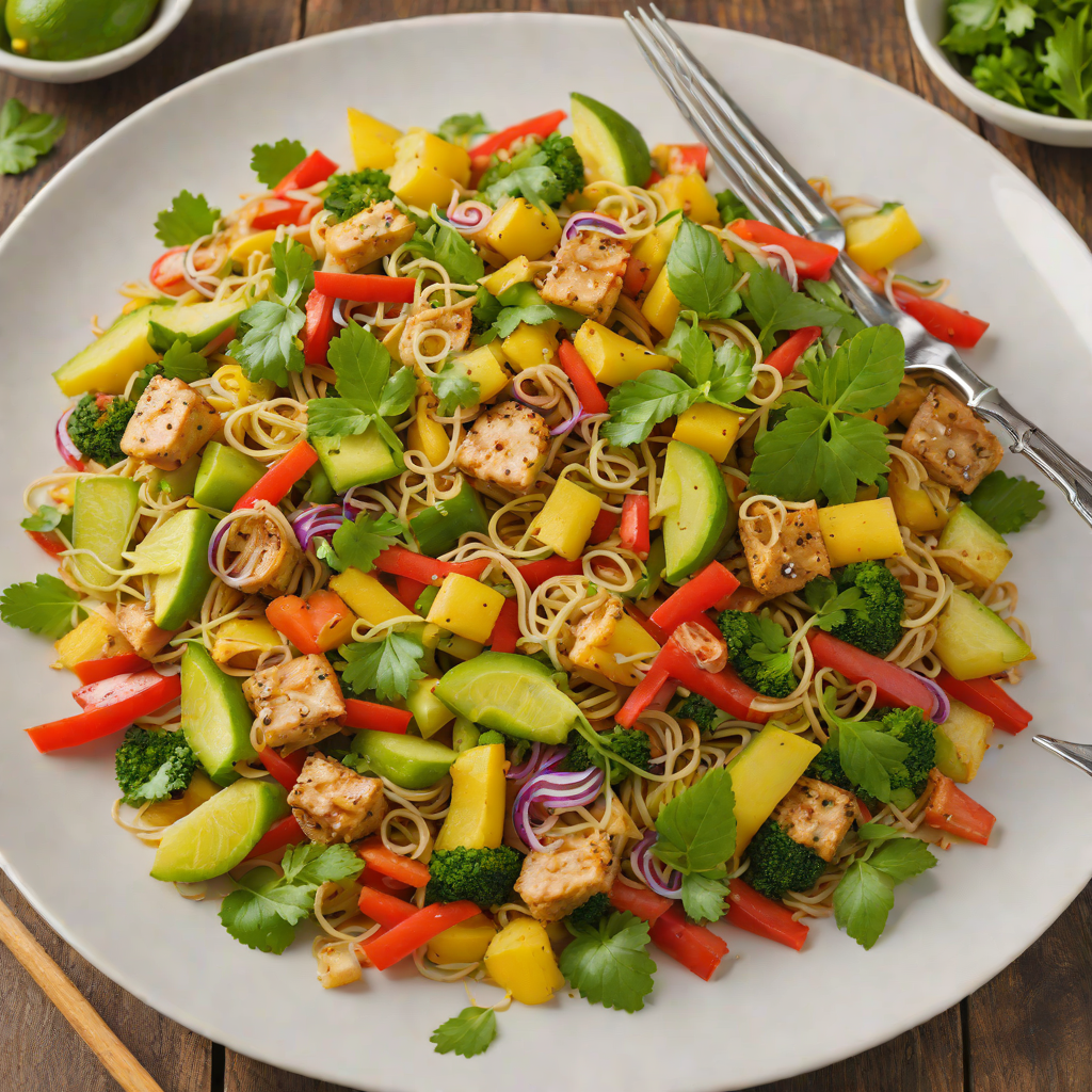 Tiki-Inspired Ginger-Lime Vegetable Stir Fry