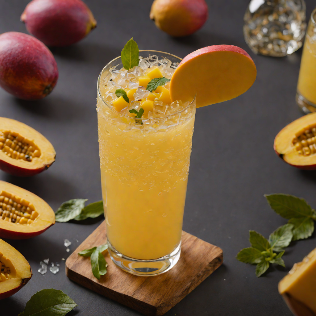 Mezcal-Spiked Mango Agua Fresca