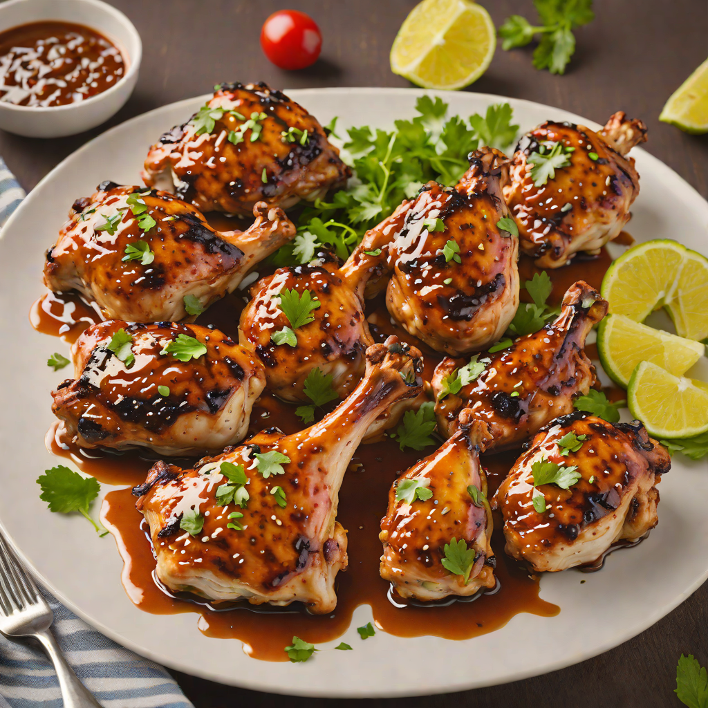 Smoky Chipotle-Glazed Grilled Chicken Thighs
