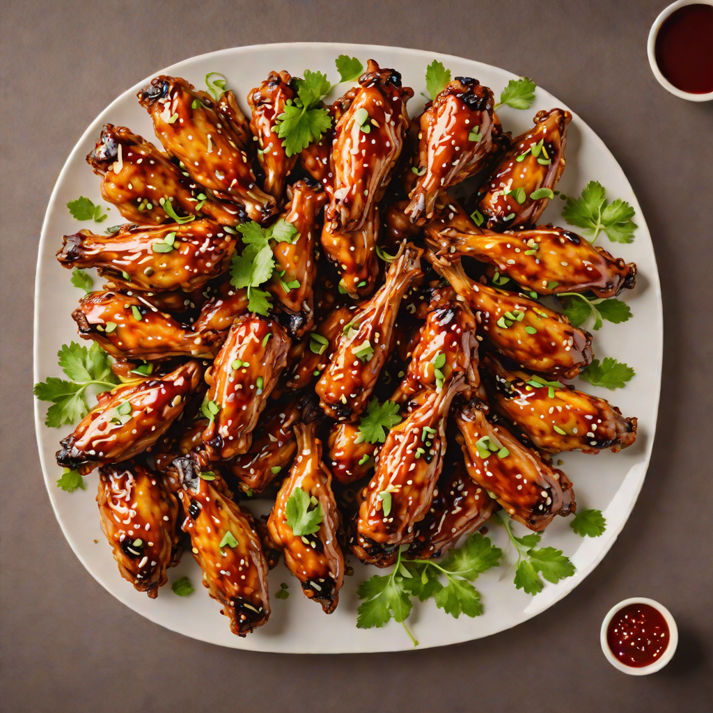 Sweet Chili Glazed Chicken Wings