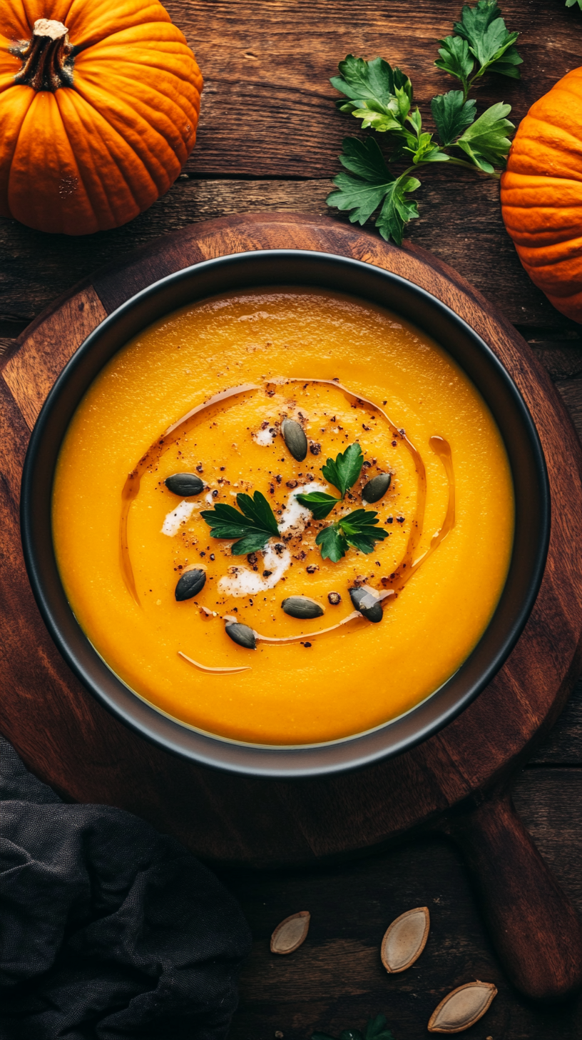 Honey-Roasted Wattleseed Pumpkin Soup