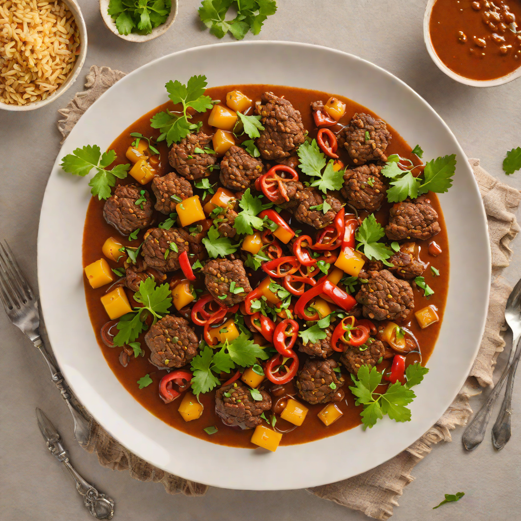 Ethiopian-Inspired Spiced Lamb Tibs with Berbere and Chili