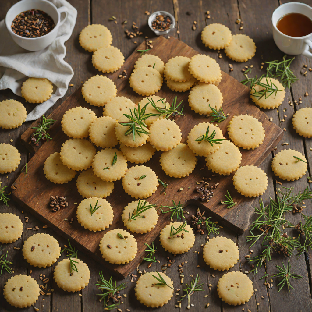 Wattleseed and Aniseed Myrtles Shortbread Cookies