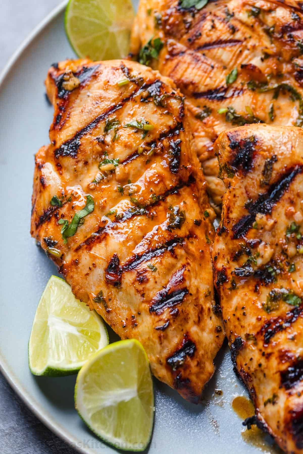 Pan-Seared Chicken Breast with Lime-Cilantro Chimichurri