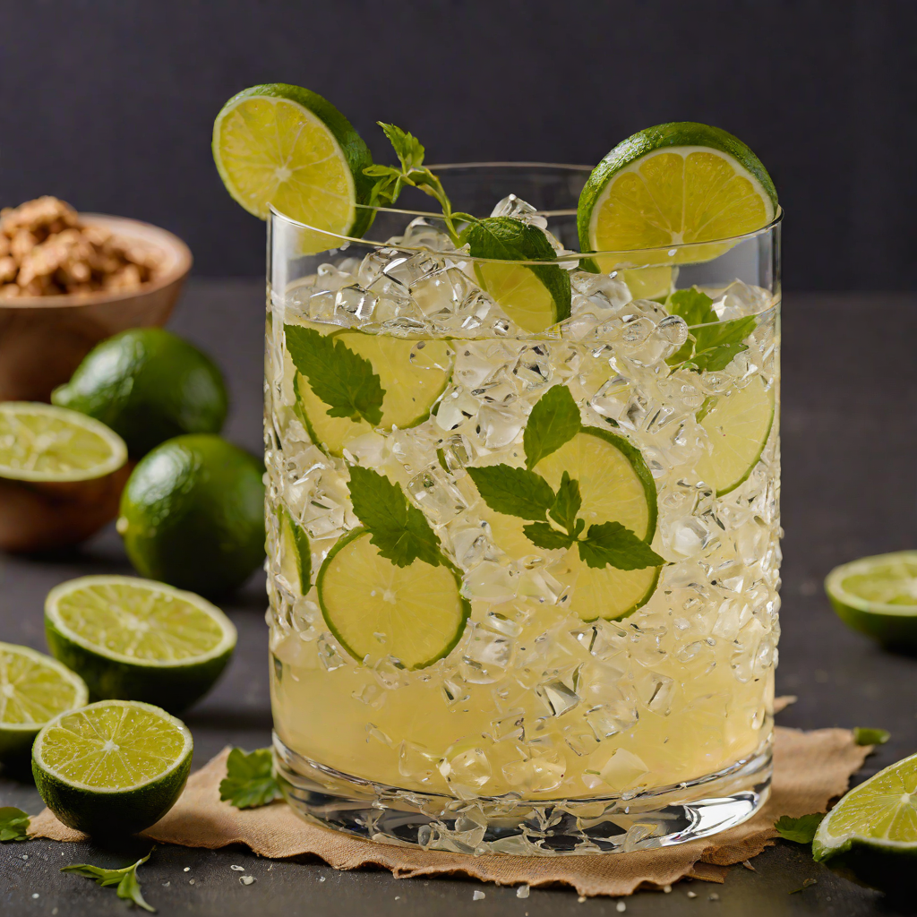 Bright Ginger Vodka Lime Cooler